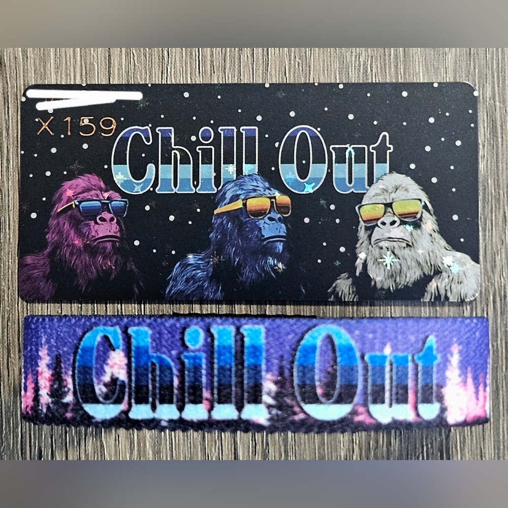ZOX "CHILL OUT" #X159 HOLOGRAPHIC Winter Wonders RARE INTERACTIVE WRISTBAND - Picture 11 of 12